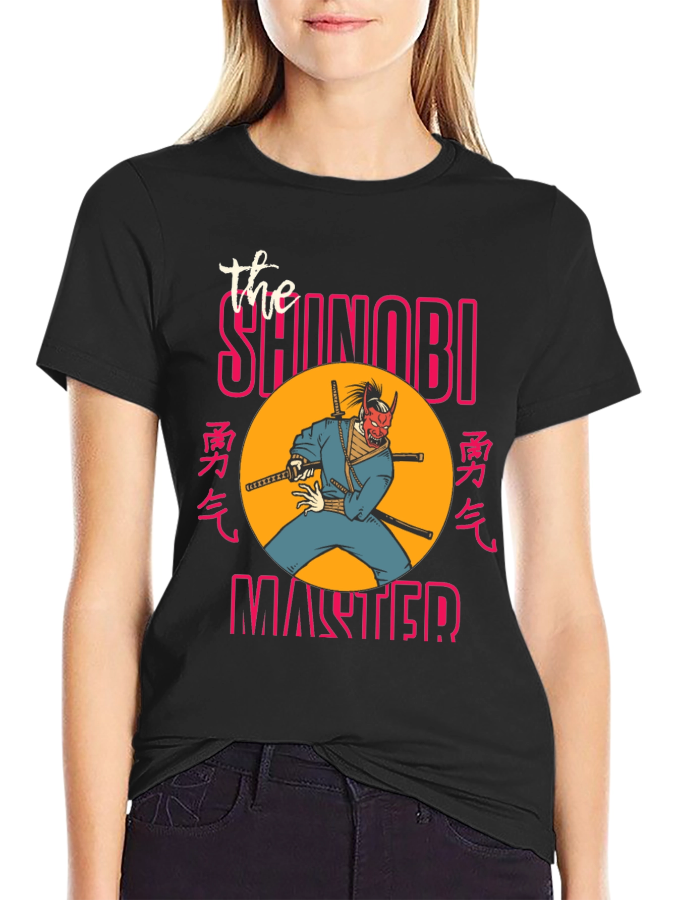 Shinobi Master Graphic Tee - Ninja Samurai T-Shirt