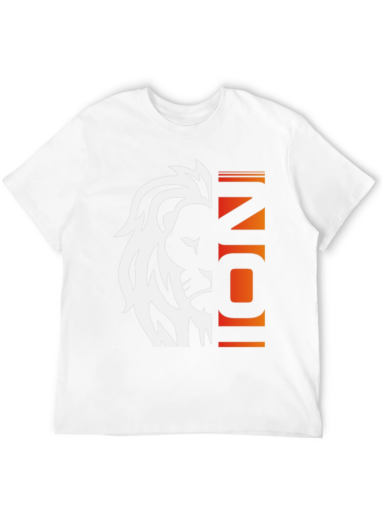 Lion Icon Graphic Tee - Bold Style
