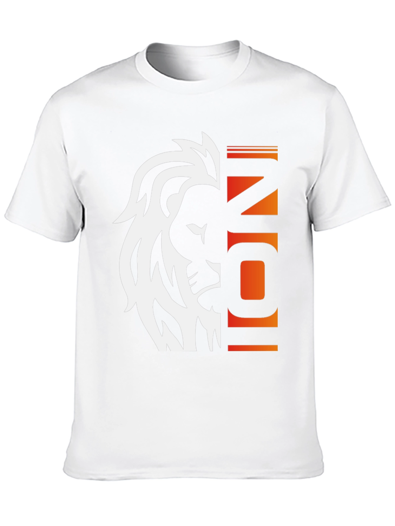 Lion Icon Graphic Tee - Bold Style
