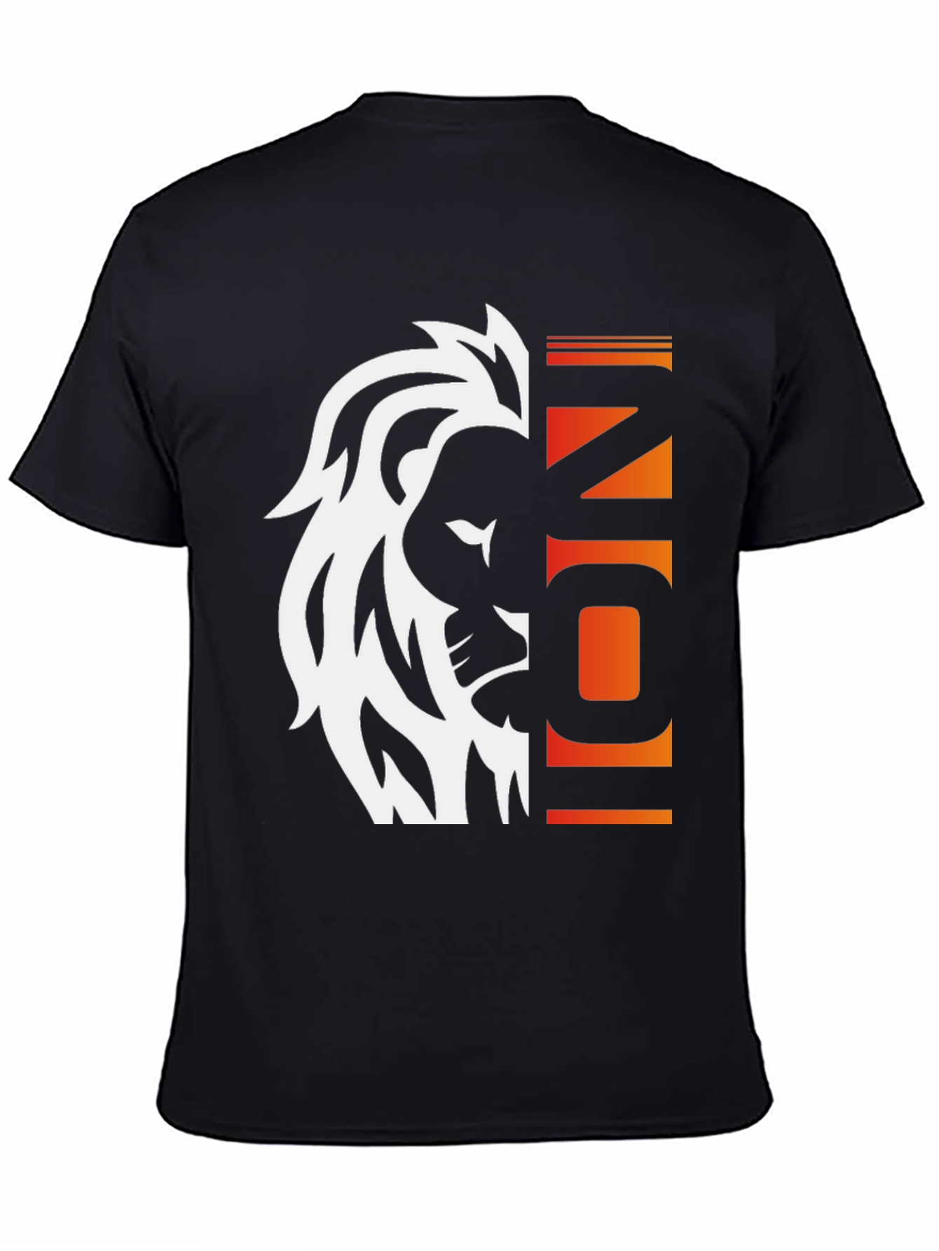 Lion Icon Graphic Tee - Bold Style