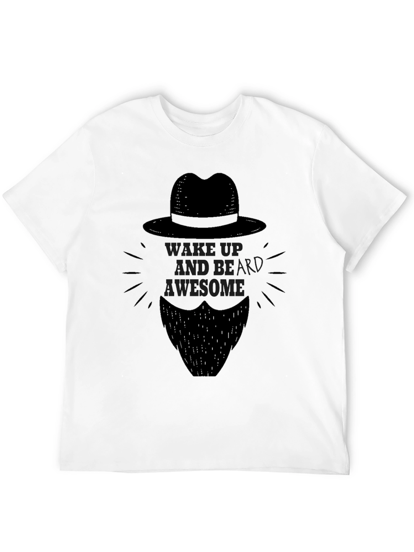 Wake Up Beard Awesome T-Shirt