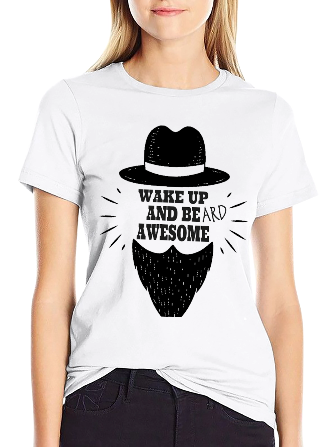 Wake Up Beard Awesome T-Shirt