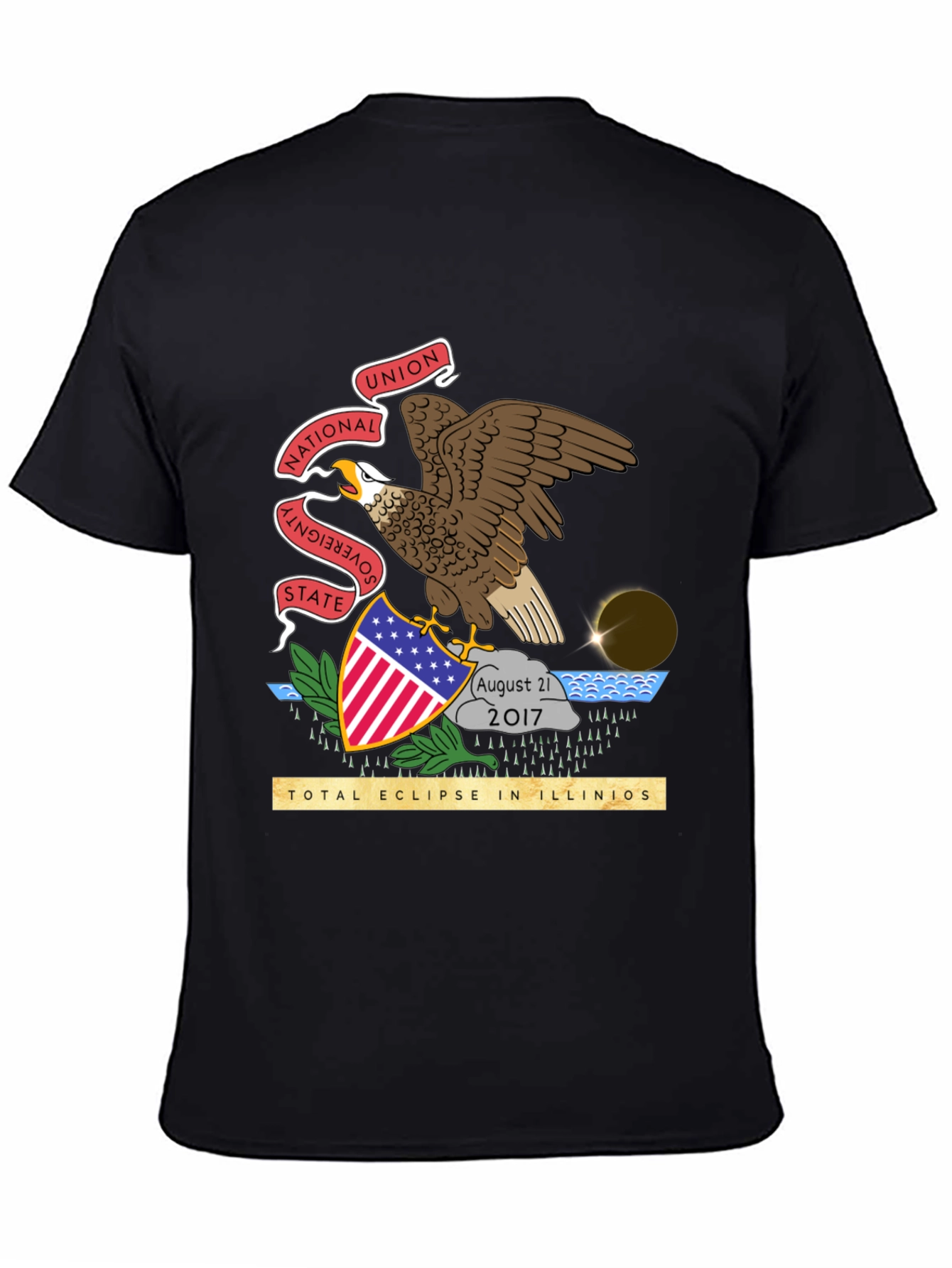 Total Eclipse Illinois T-Shirt