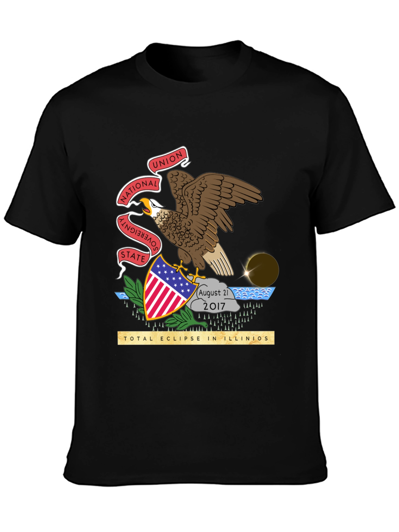Total Eclipse Illinois T-Shirt