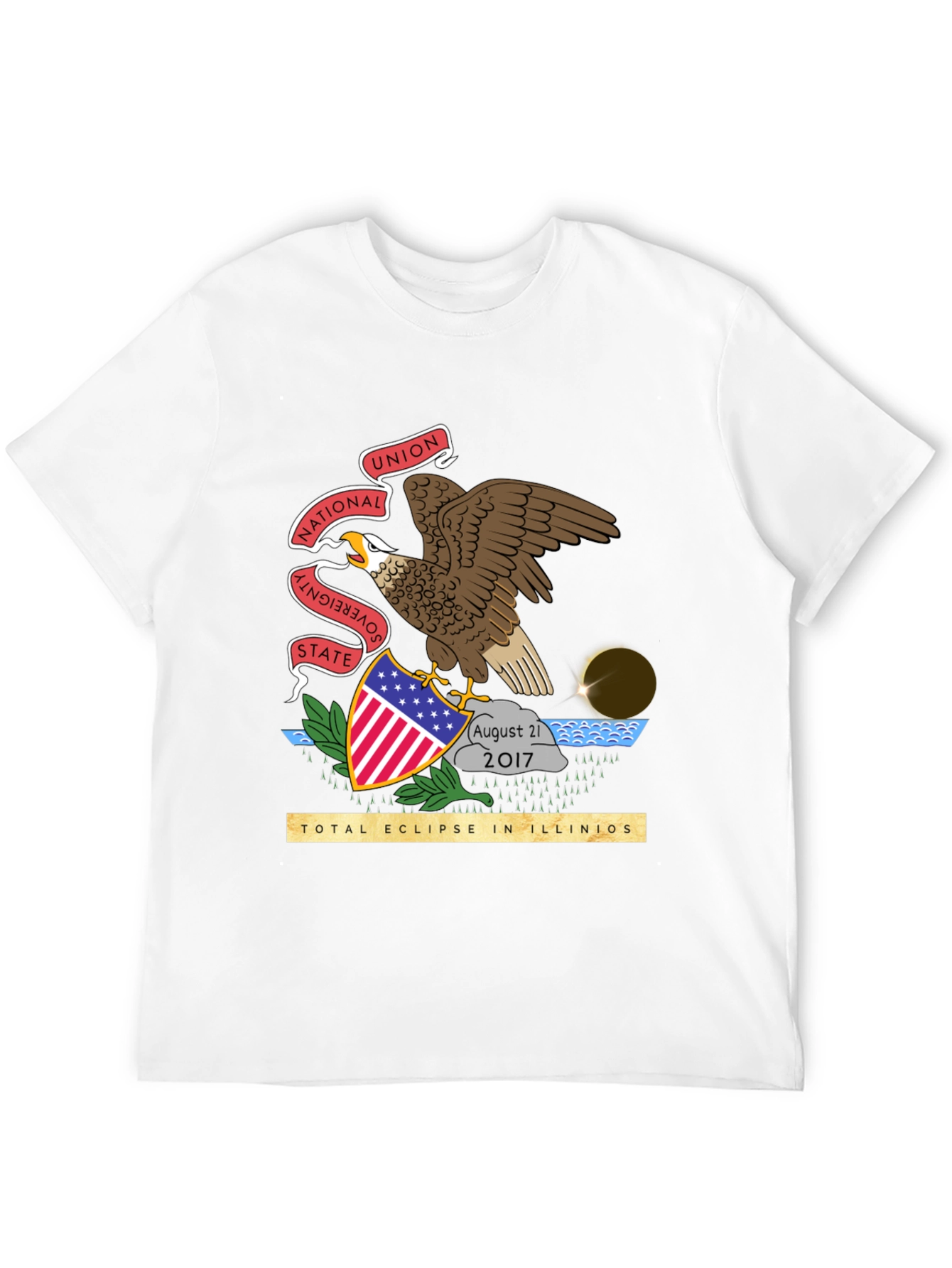 Total Eclipse Illinois T-Shirt