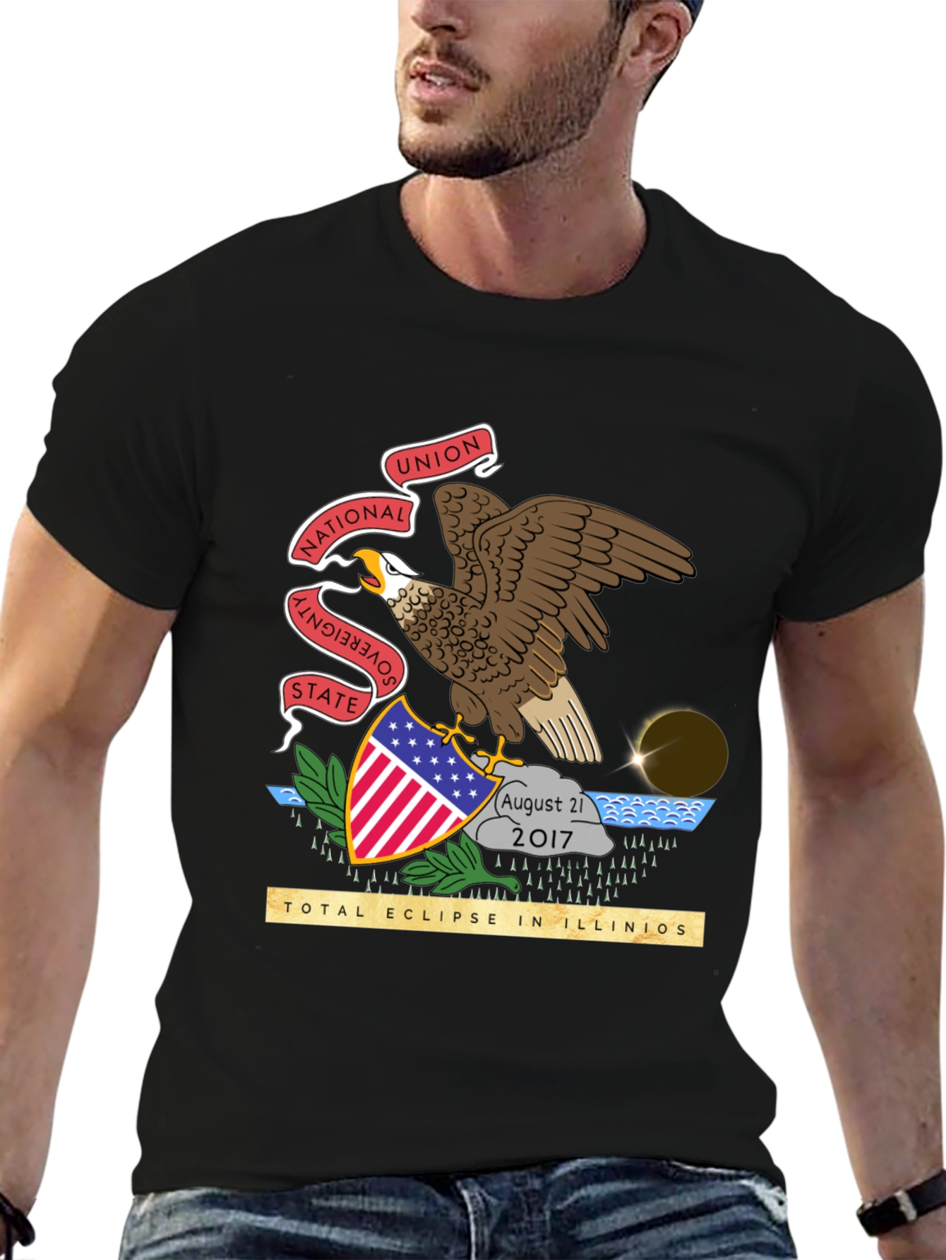 Total Eclipse Illinois T-Shirt