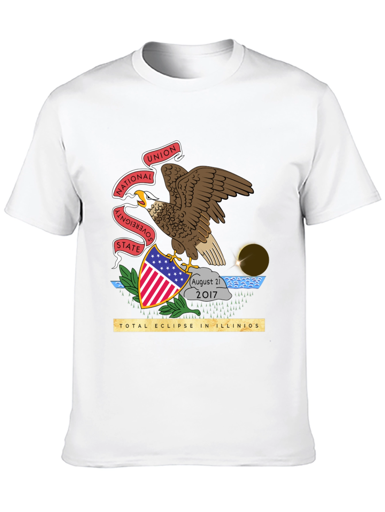 Total Eclipse Illinois T-Shirt