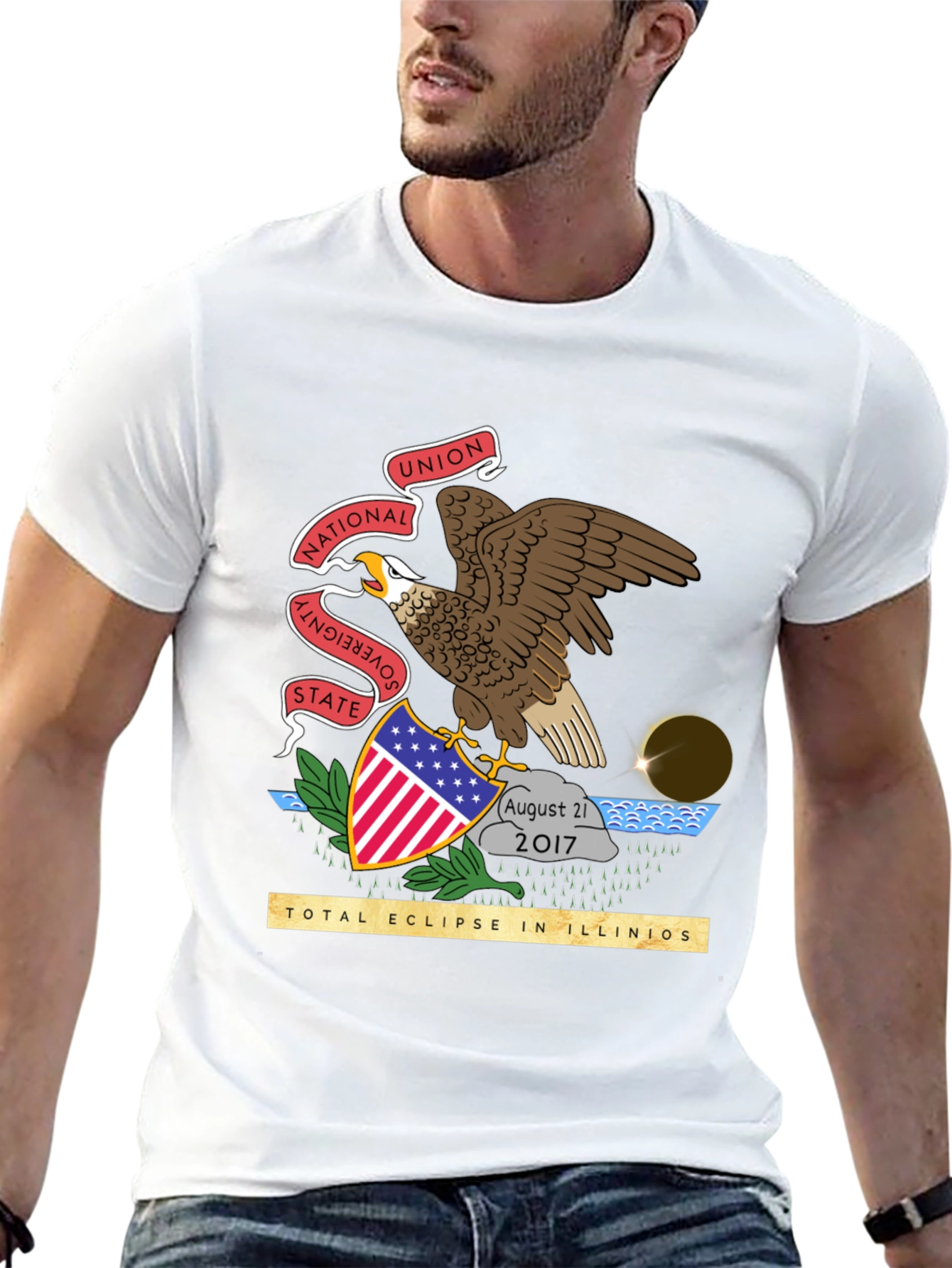 Total Eclipse Illinois T-Shirt