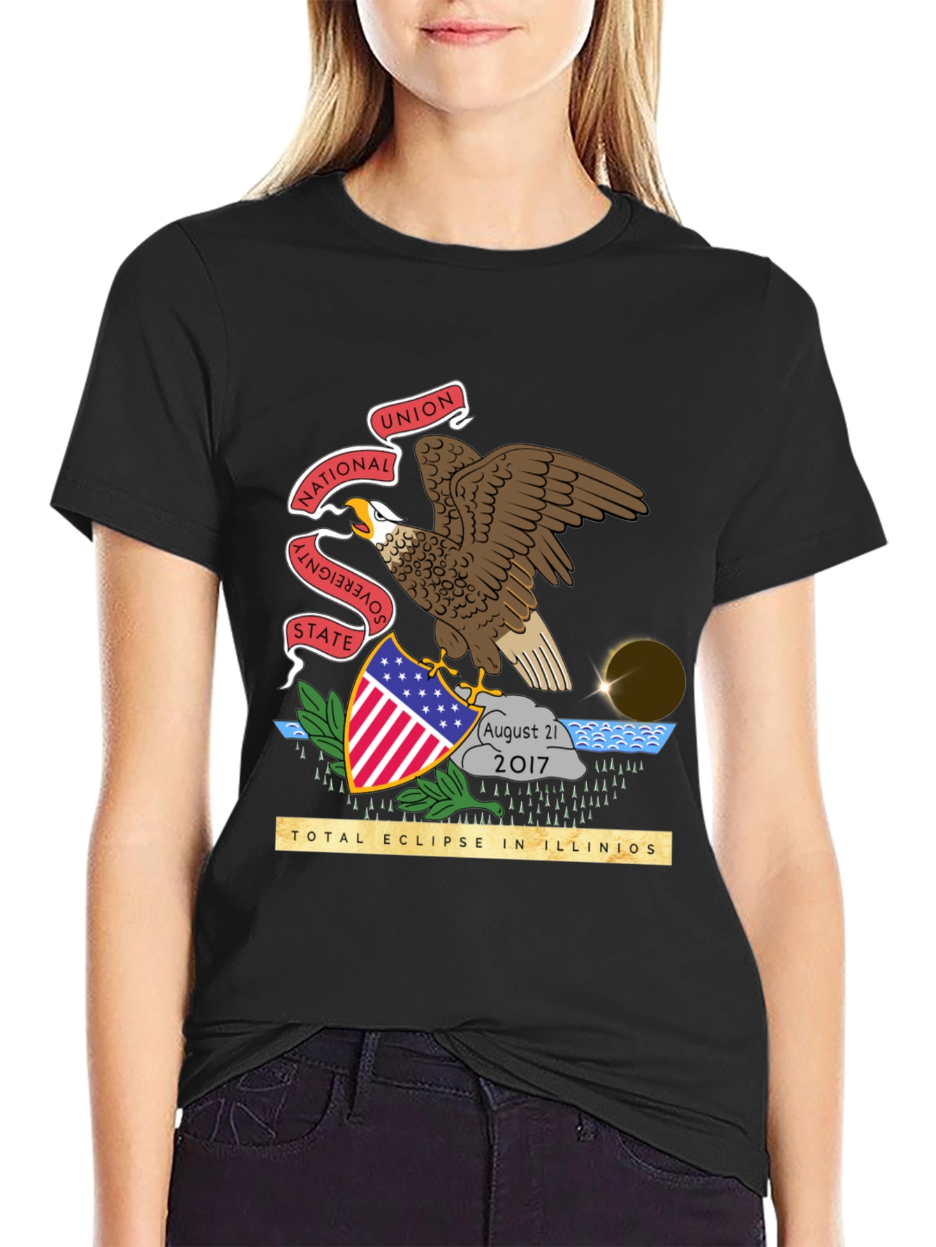 Total Eclipse Illinois T-Shirt