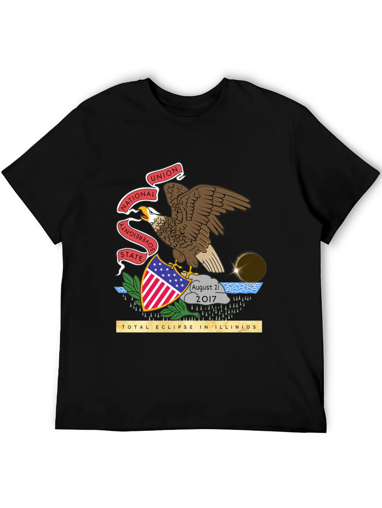 Total Eclipse Illinois T-Shirt