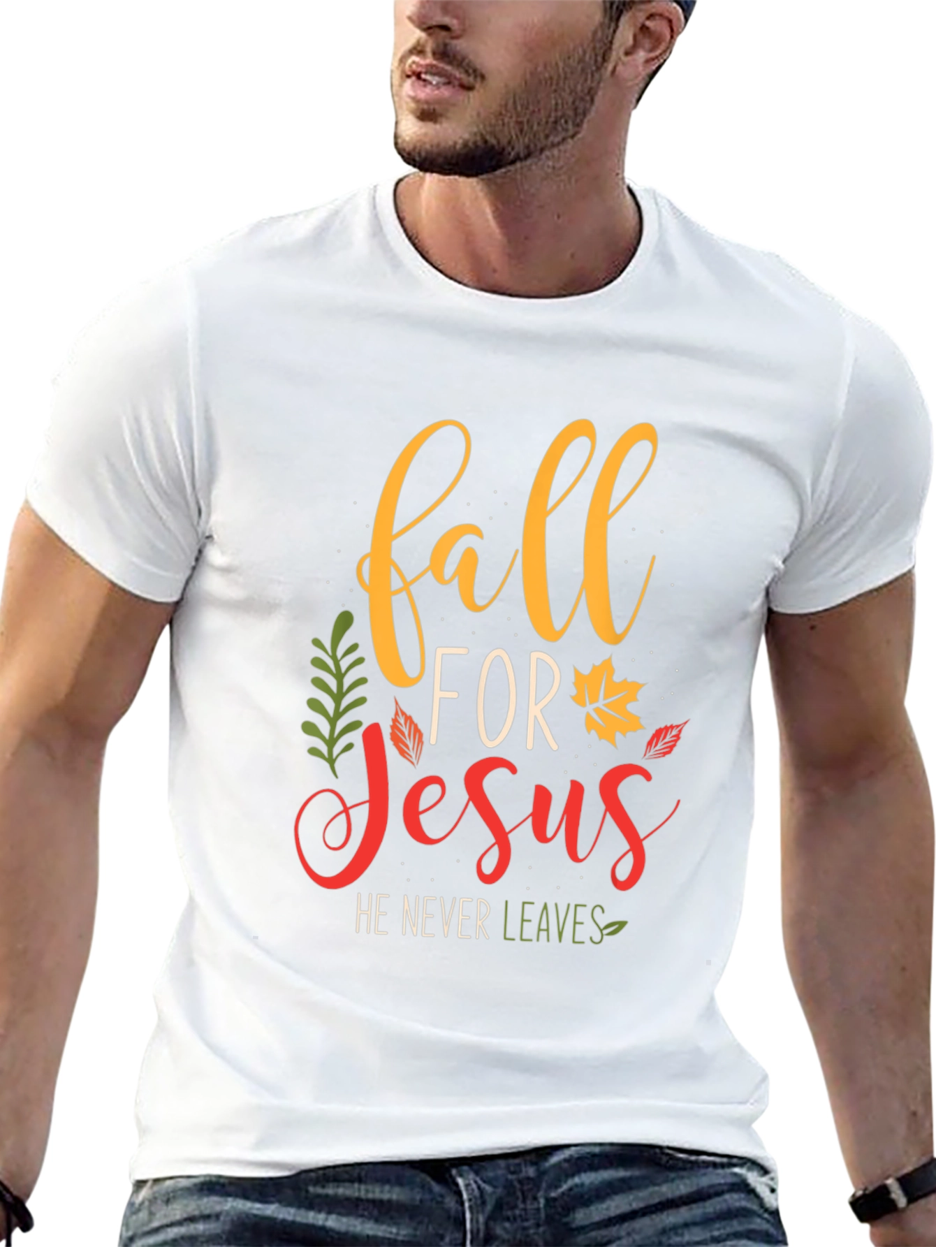 Fall For Jesus Graphic Tee