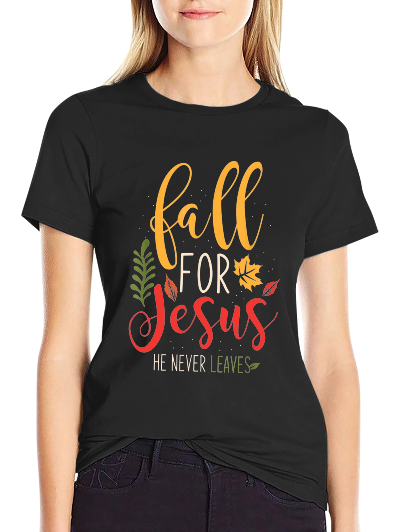 Fall For Jesus Graphic Tee