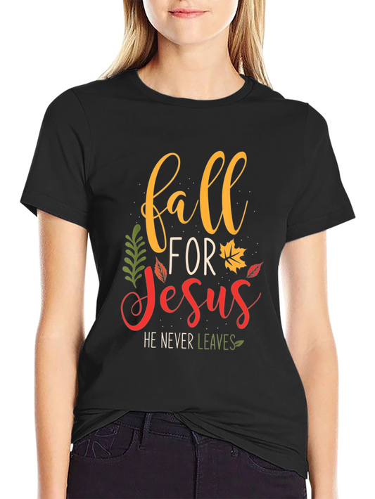 Fall For Jesus Graphic Tee