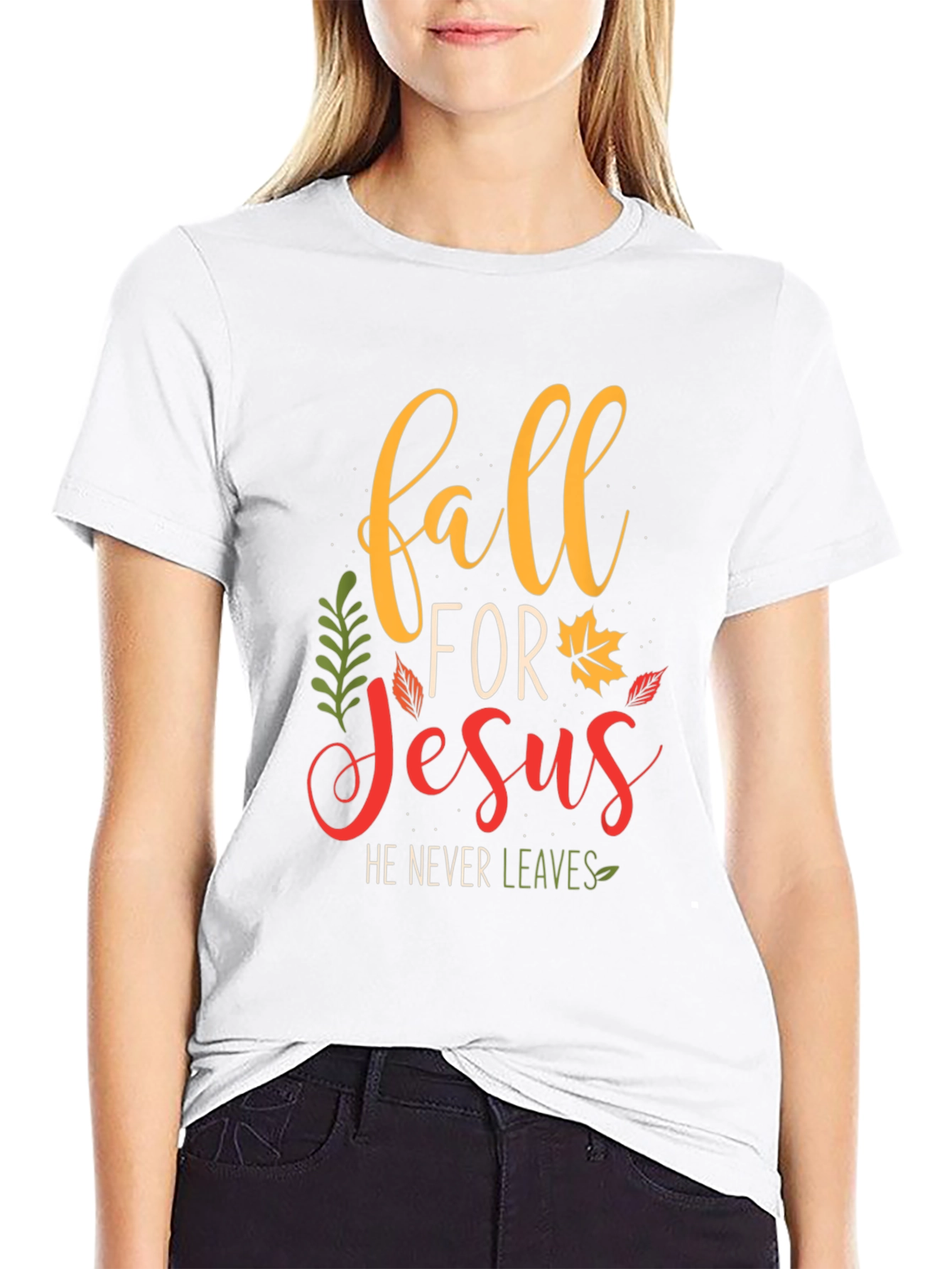 Fall For Jesus Graphic Tee