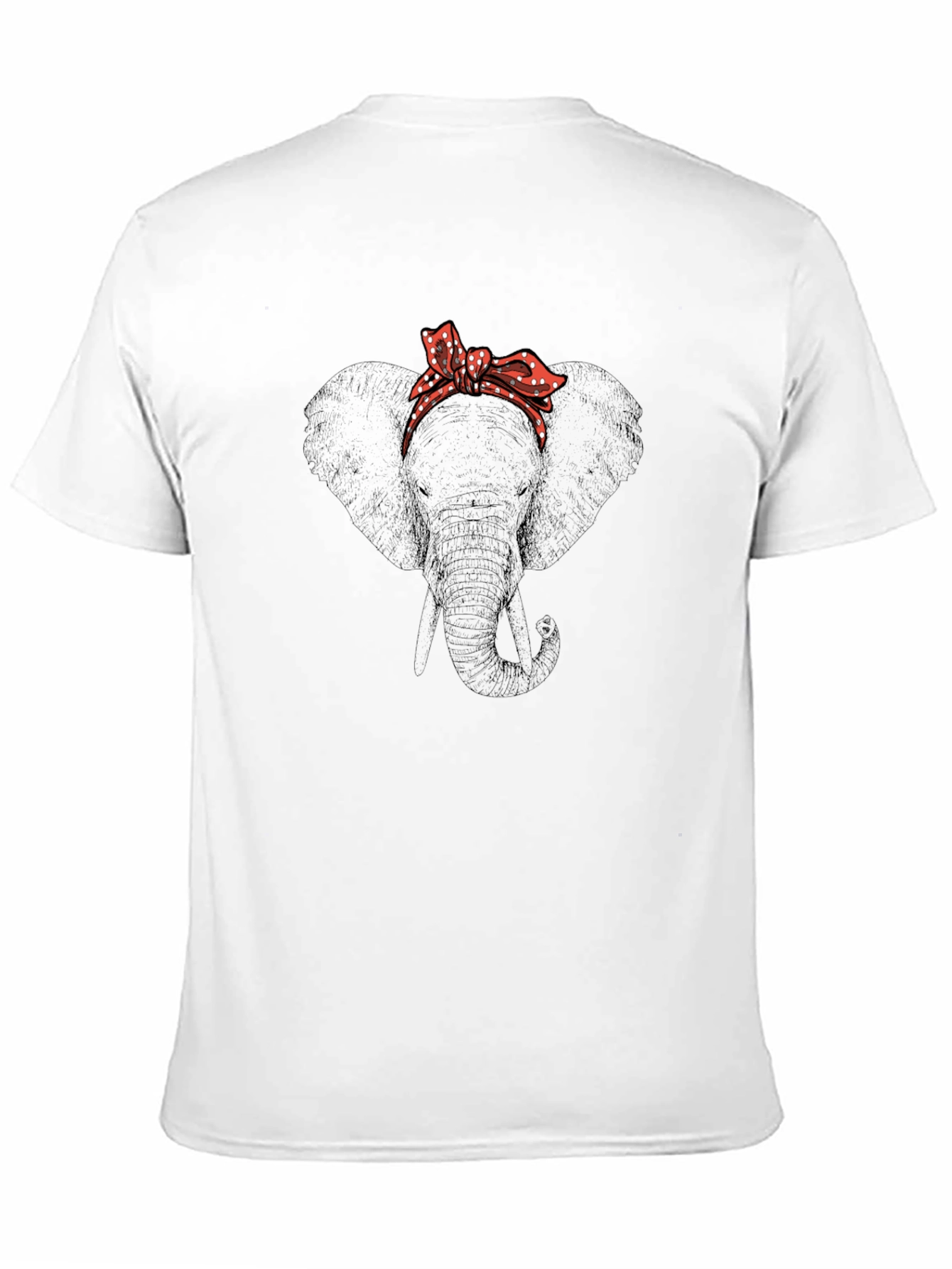 Elephant Headband Graphic Tee
