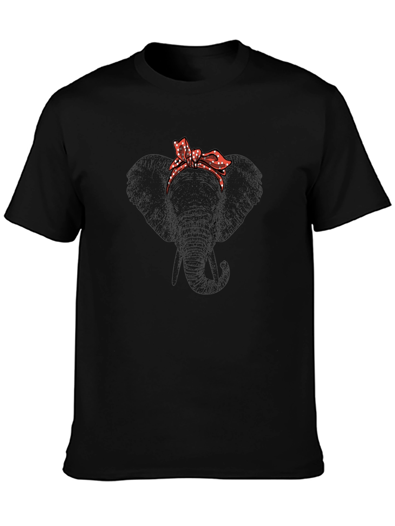 Elephant Headband Graphic Tee