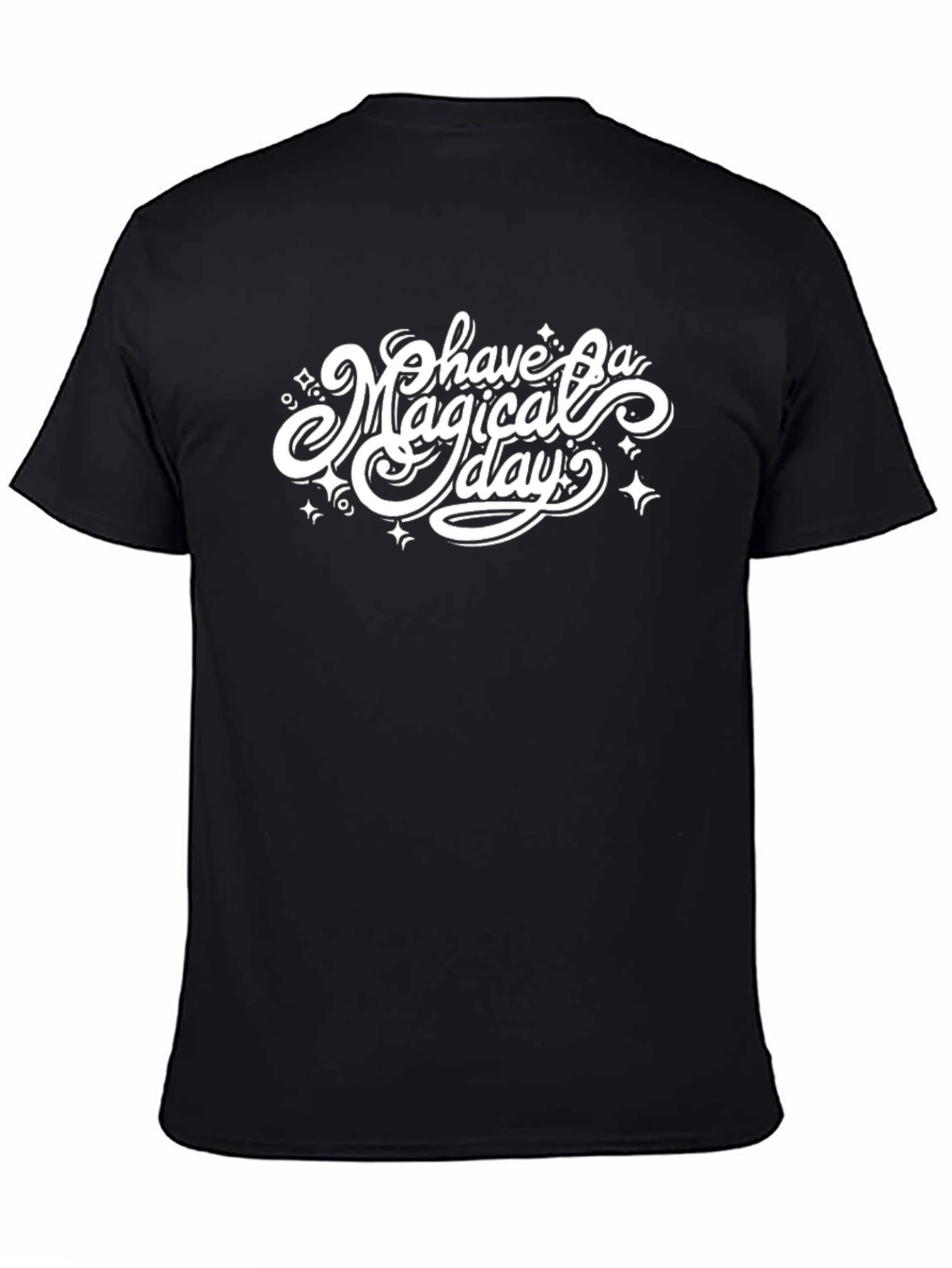 Magical Day Graphic Tee - Black