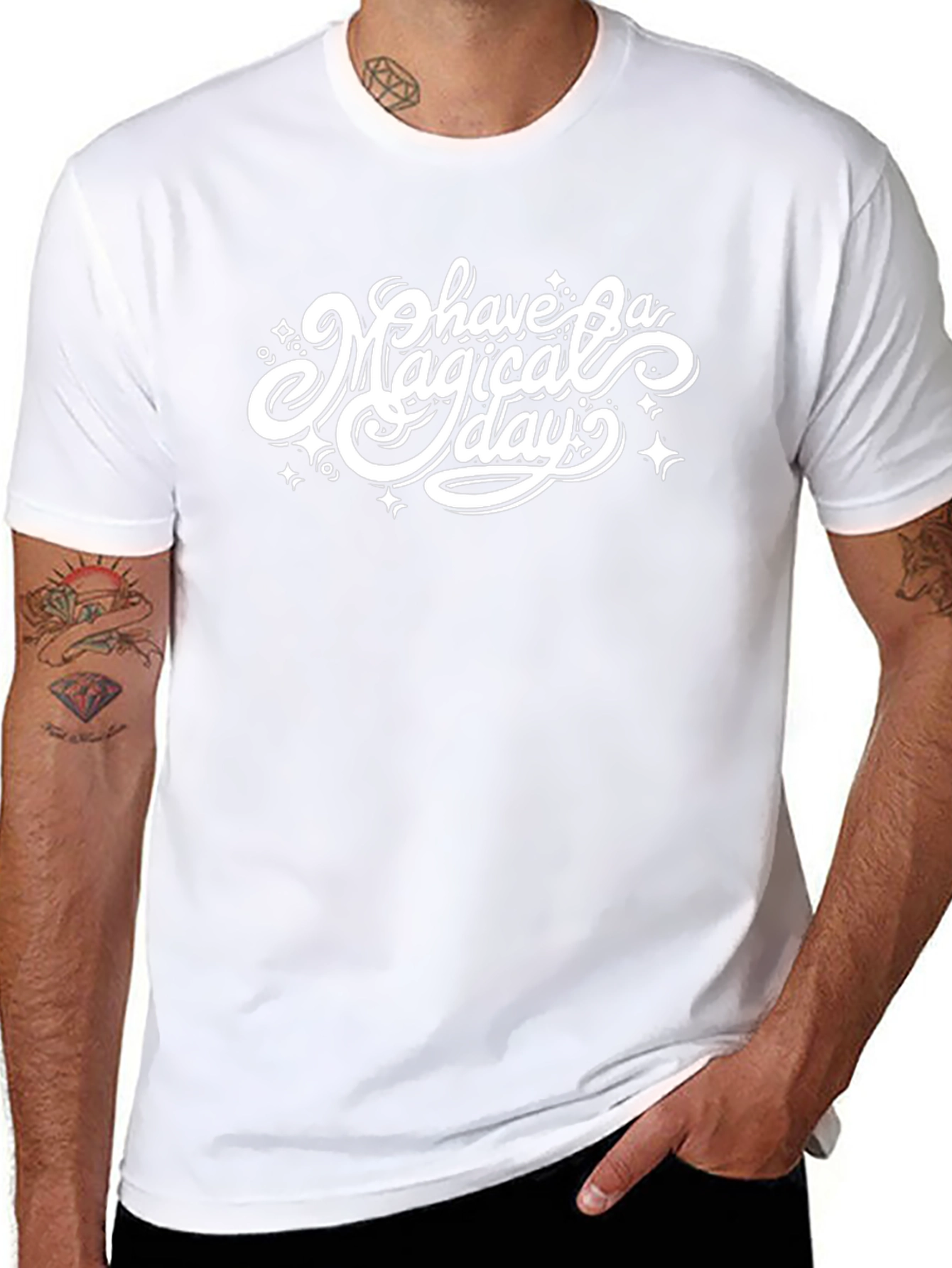 Magical Day Graphic Tee - Black