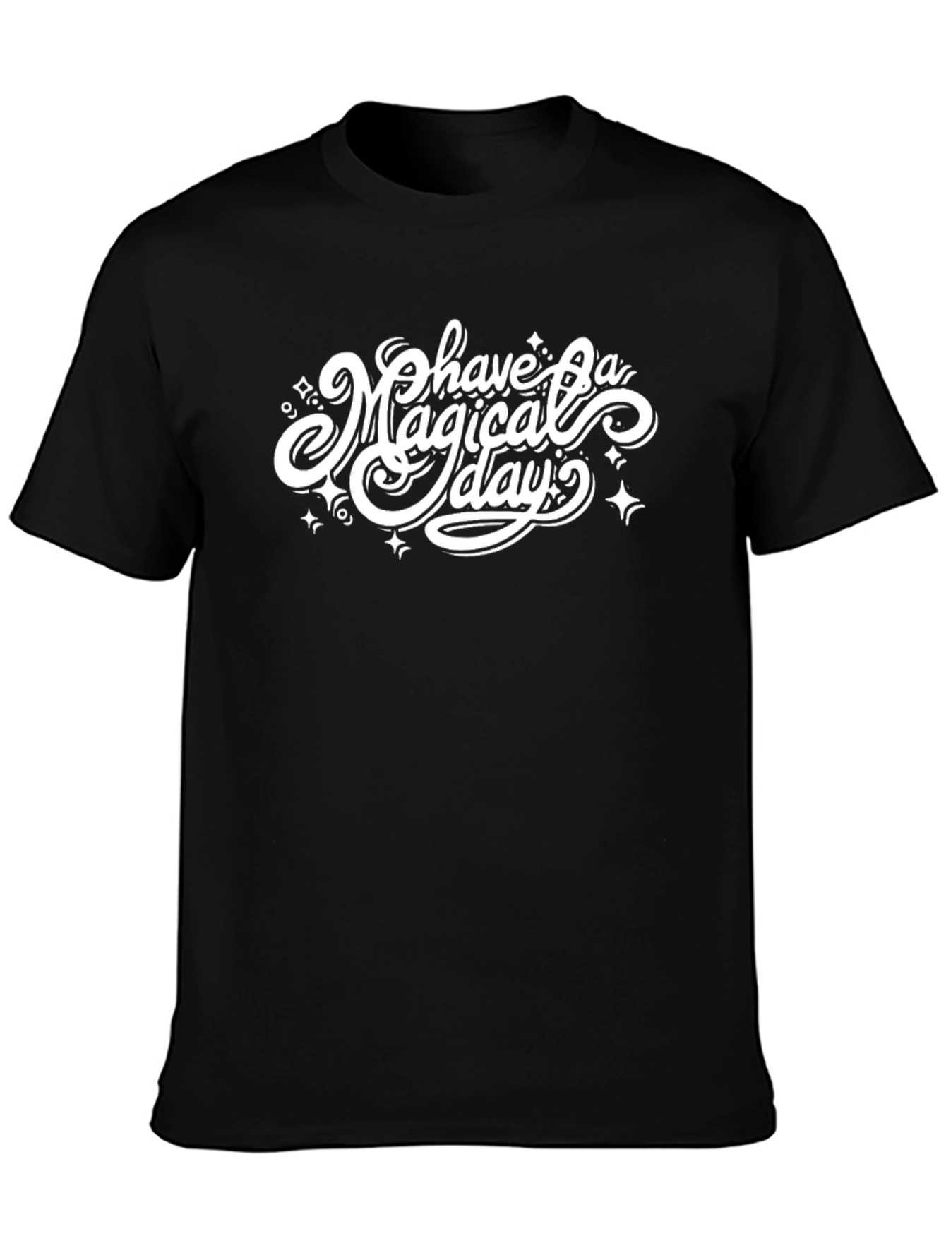 Magical Day Graphic Tee - Black