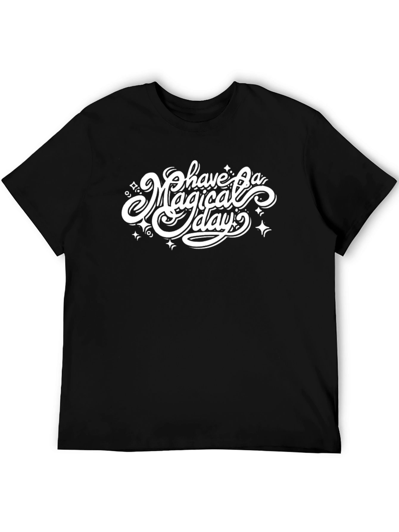Magical Day Graphic Tee - Black