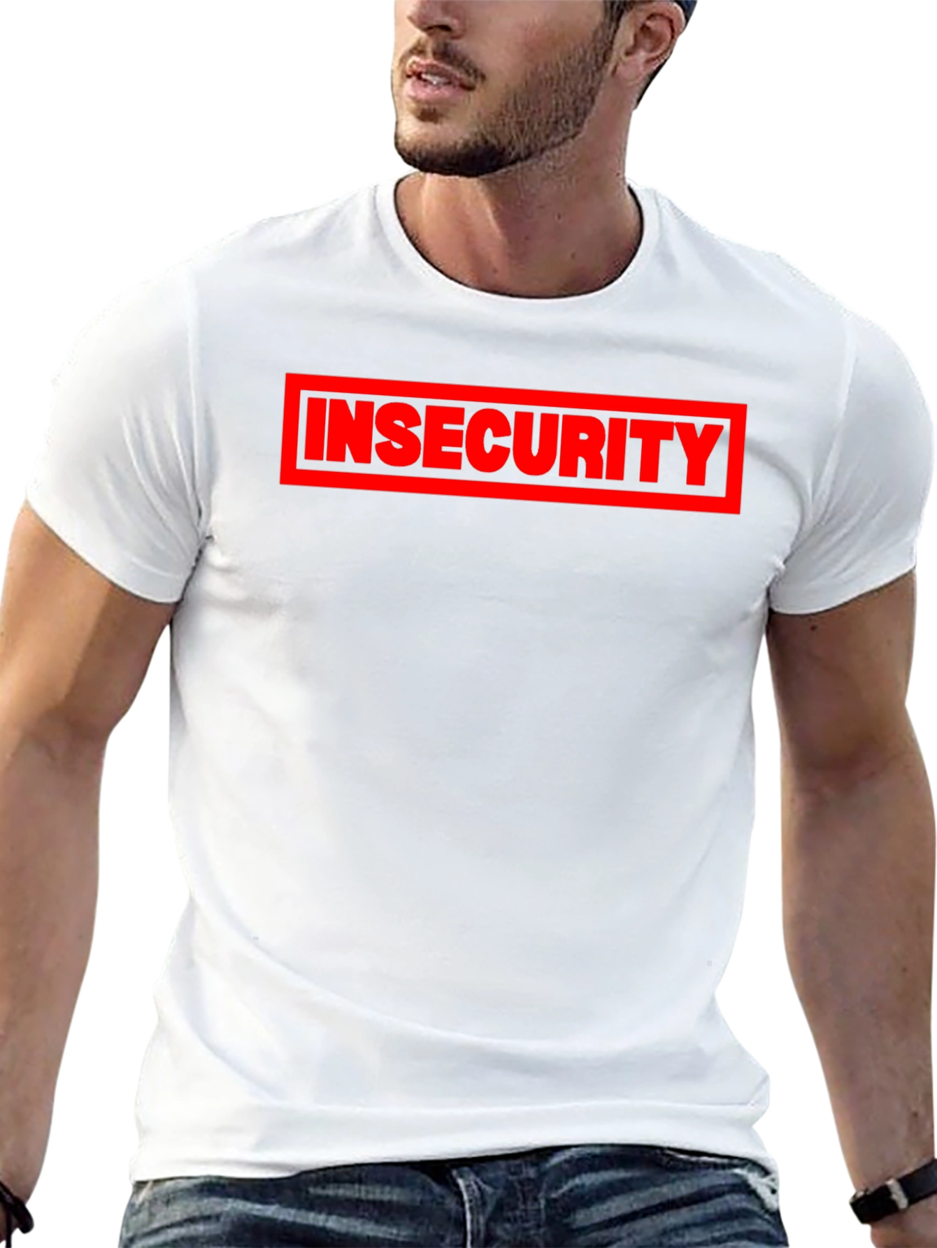 Insecurity Graphic Tee - Bold Statement T-Shirt
