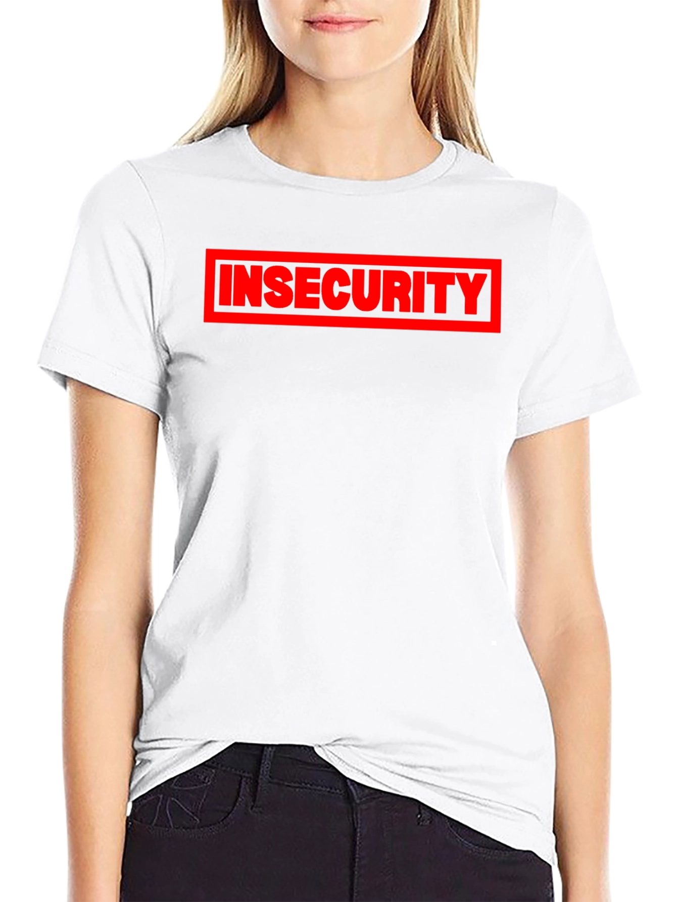 Insecurity Graphic Tee - Bold Statement T-Shirt