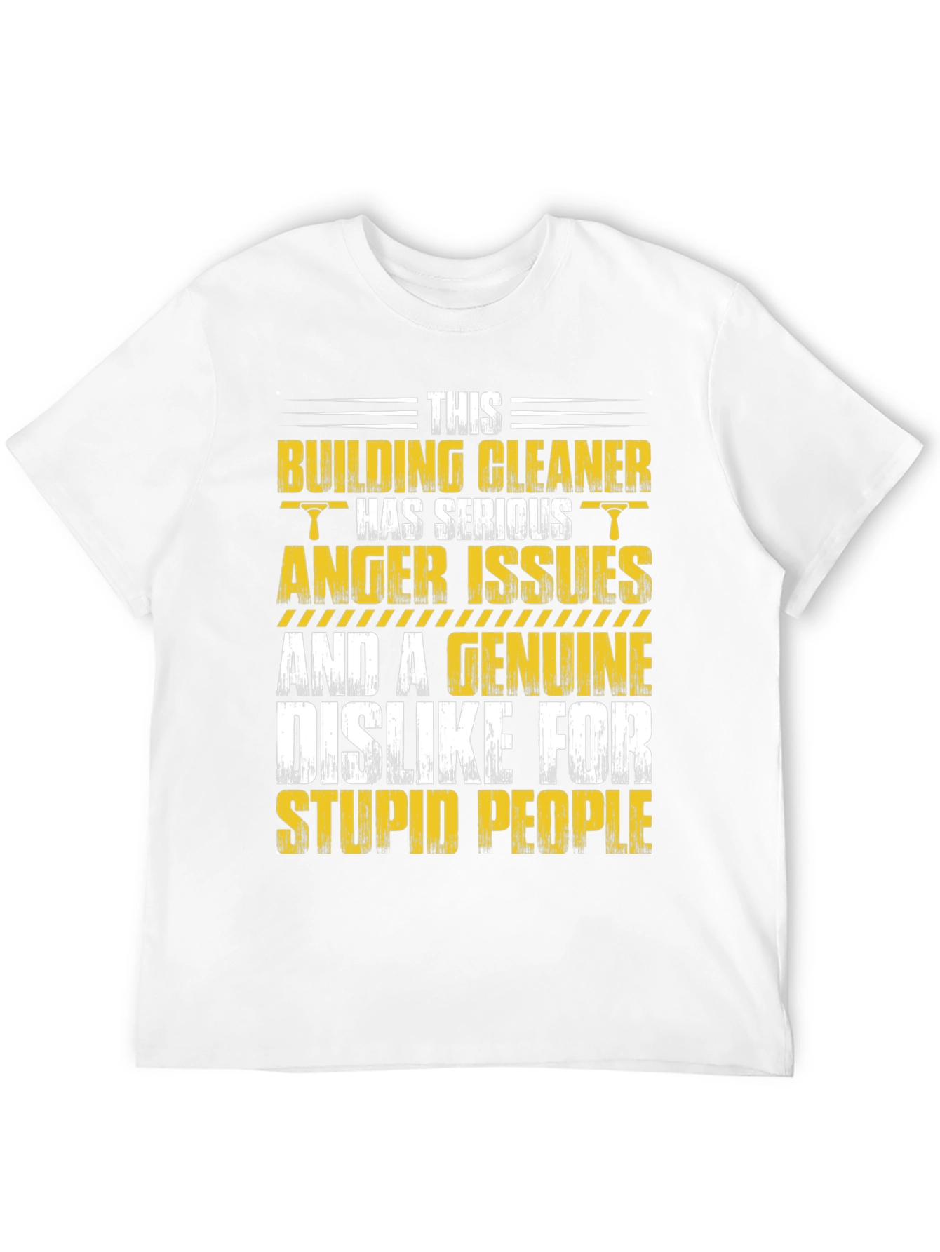 Building Cleaner Anger Issues Graphic Tee