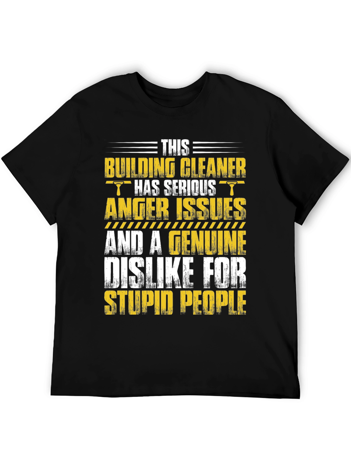 Building Cleaner Anger Issues Graphic Tee