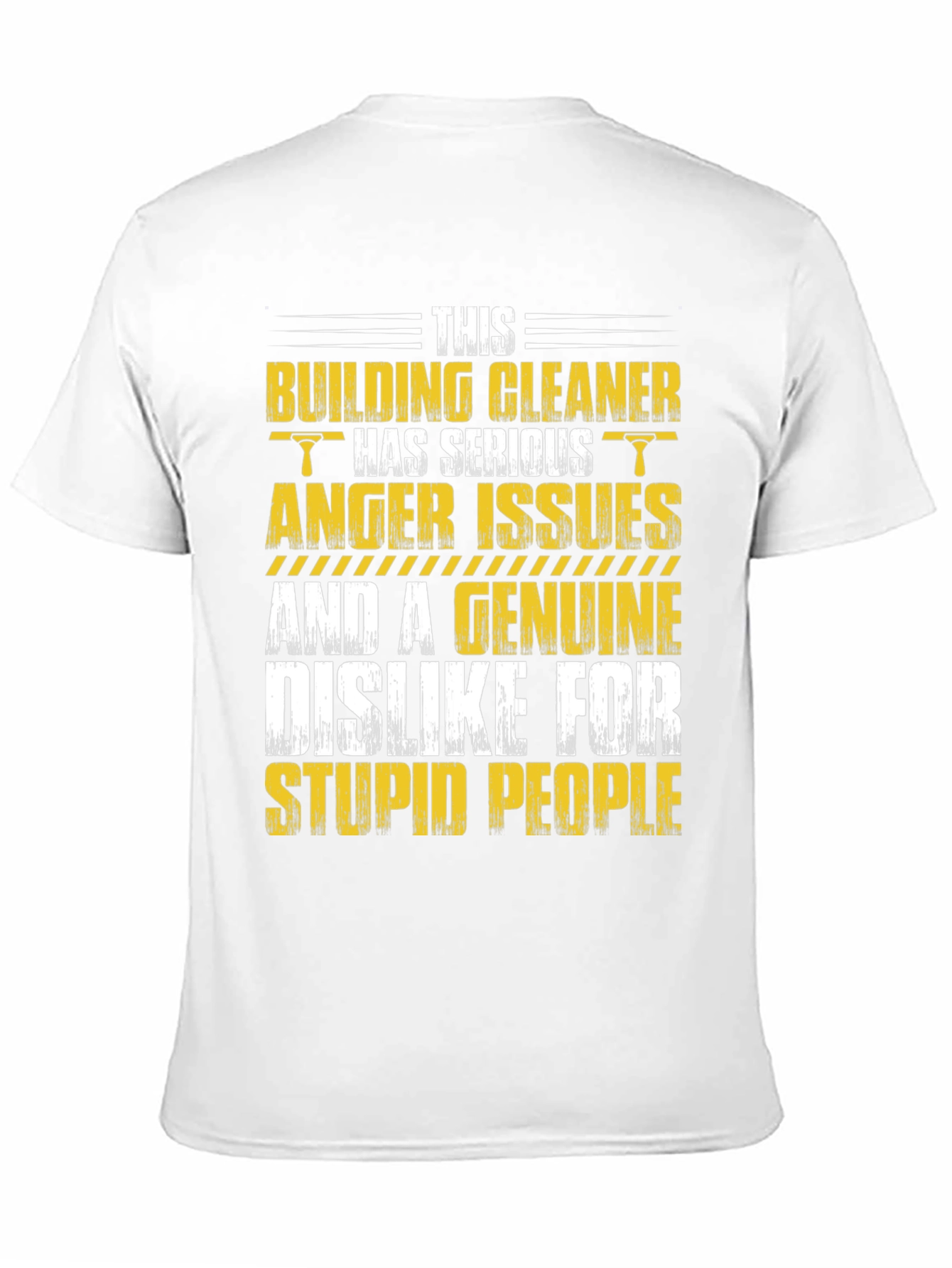 Building Cleaner Anger Issues Graphic Tee