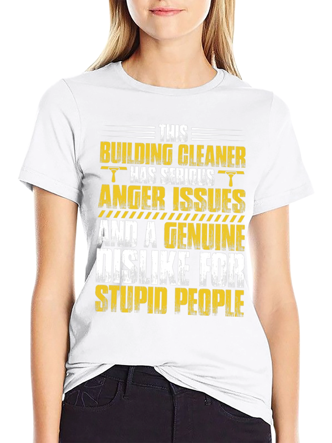 Building Cleaner Anger Issues Graphic Tee