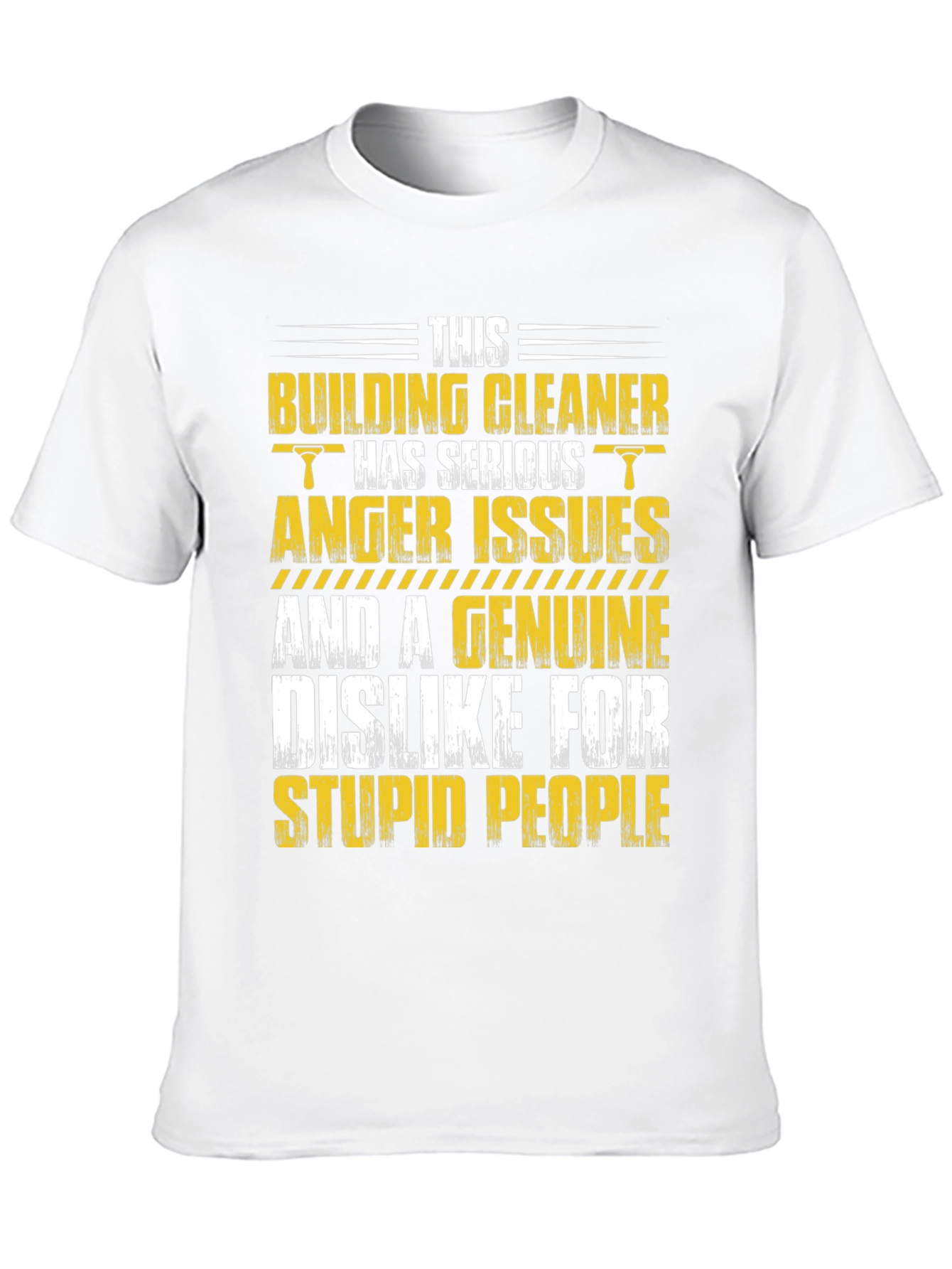 Building Cleaner Anger Issues Graphic Tee