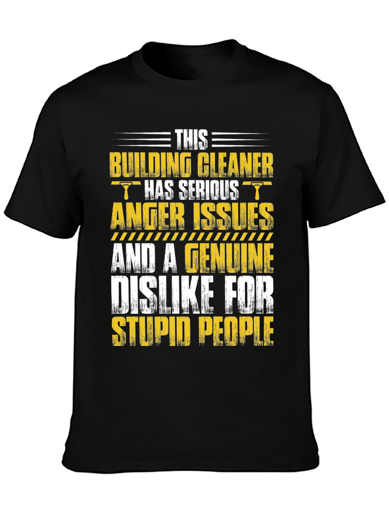 Building Cleaner Anger Issues Graphic Tee
