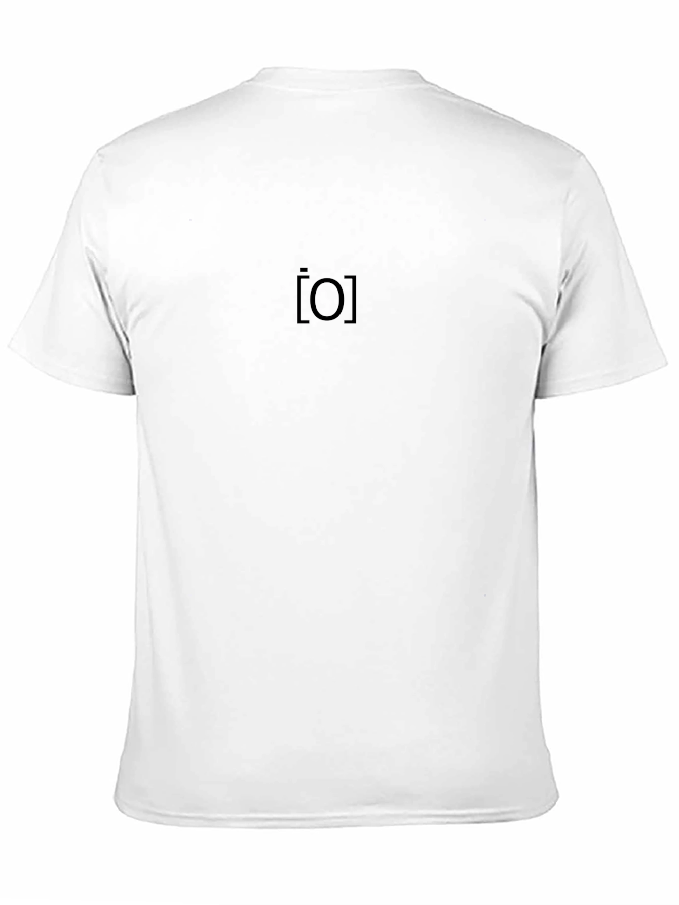 Minimalist Black T-Shirt - O Design
