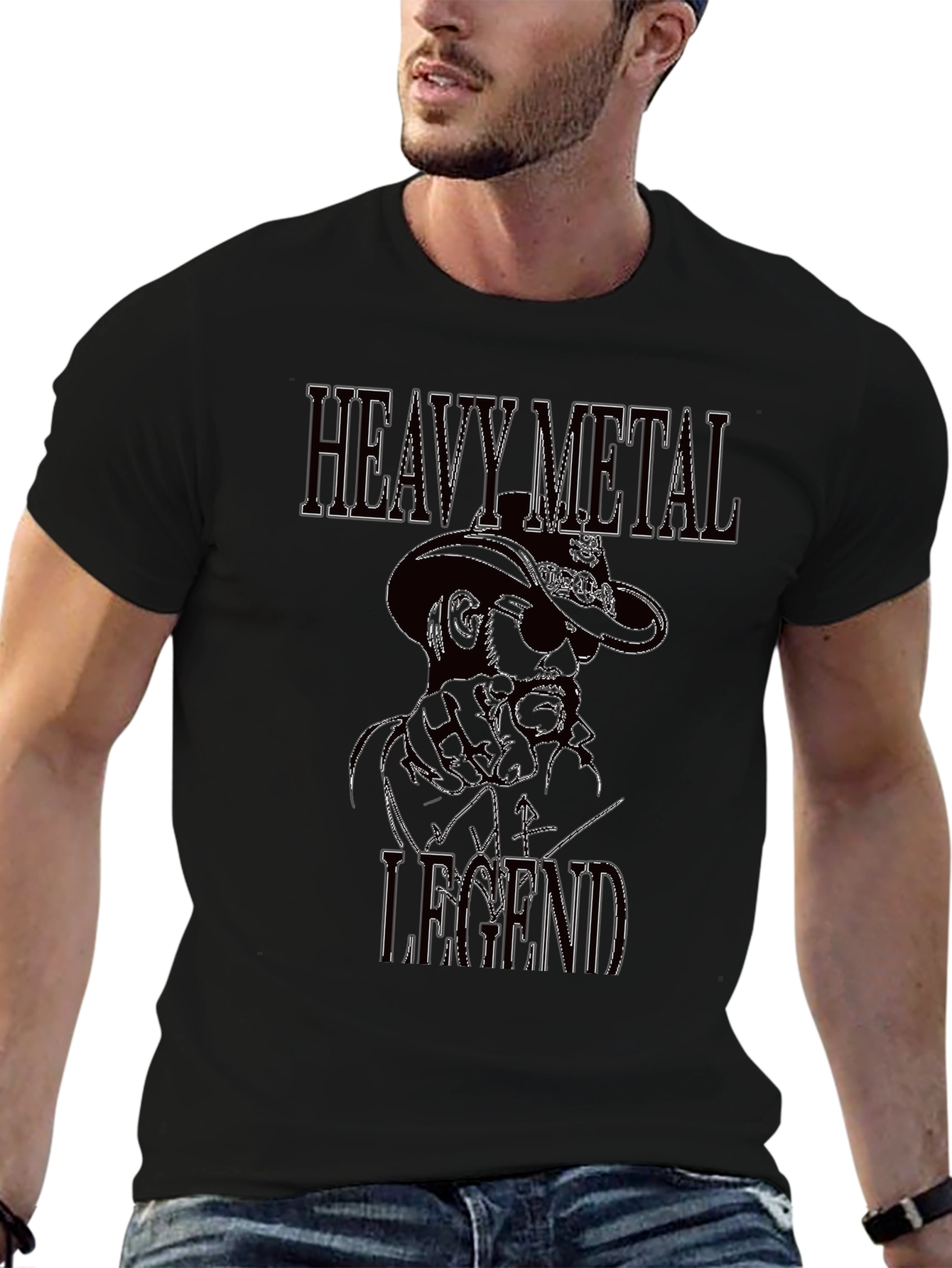 Heavy Metal Legend Graphic T-Shirt