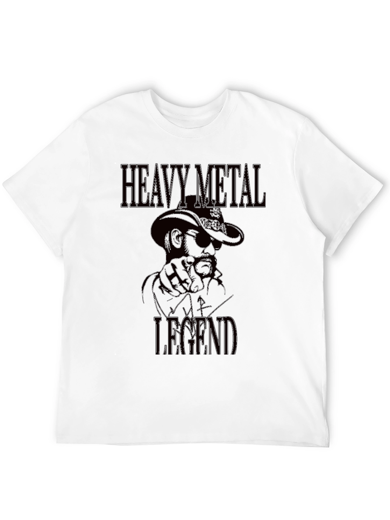 Heavy Metal Legend Graphic T-Shirt