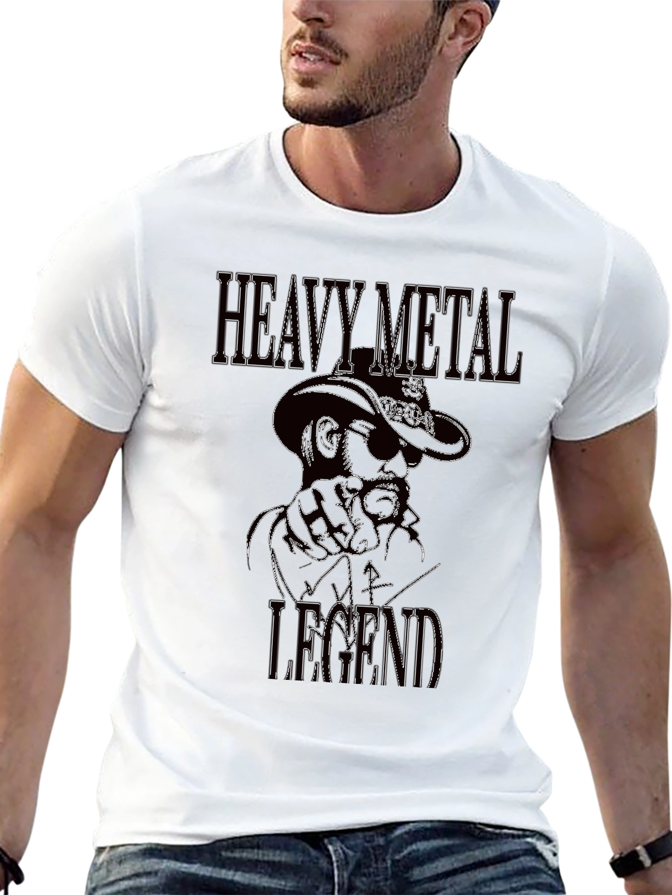 Heavy Metal Legend Graphic T-Shirt