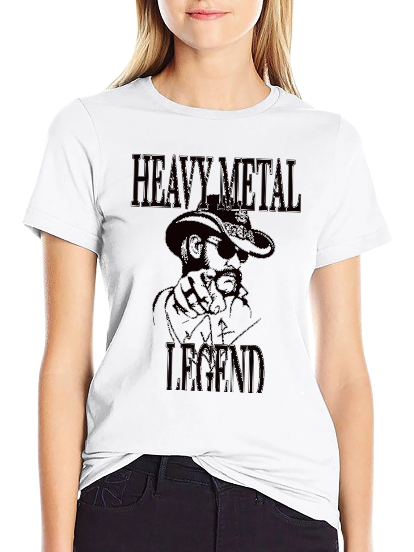 Heavy Metal Legend Graphic T-Shirt