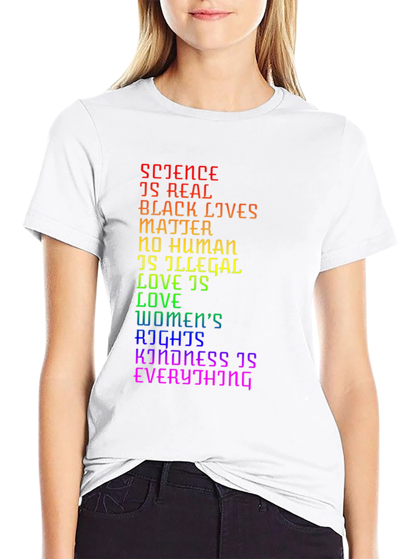 Science is Real Black Lives Matter LGBTQ+ T-Shirt