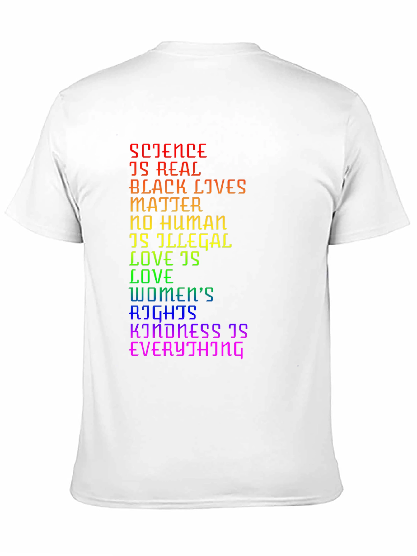 Science is Real Black Lives Matter LGBTQ+ T-Shirt