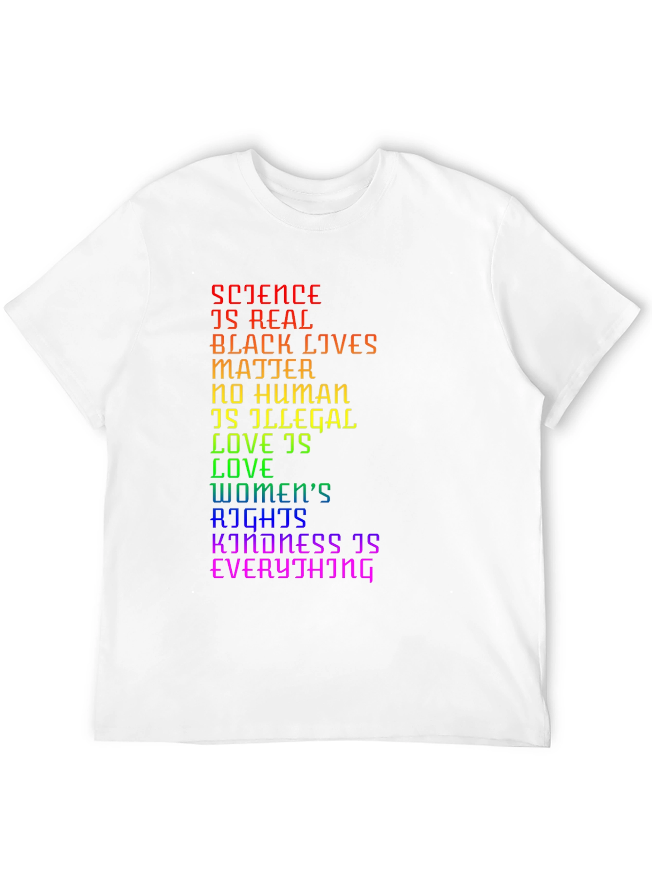 Science is Real Black Lives Matter LGBTQ+ T-Shirt