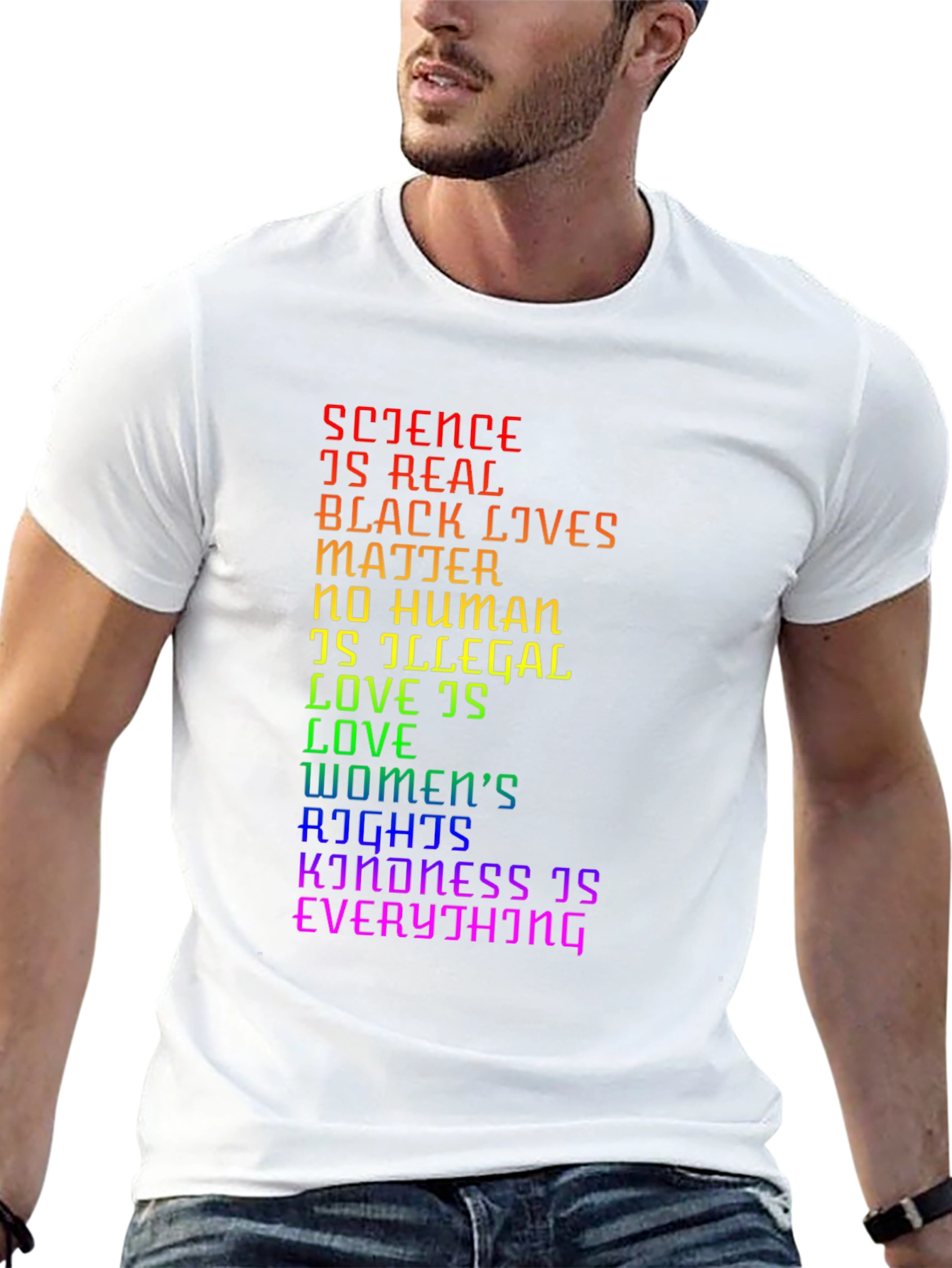 Science is Real Black Lives Matter LGBTQ+ T-Shirt