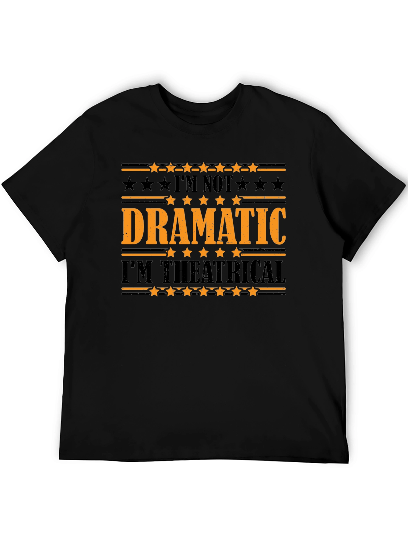 Dramatic Theatrical Graphic T-Shirt