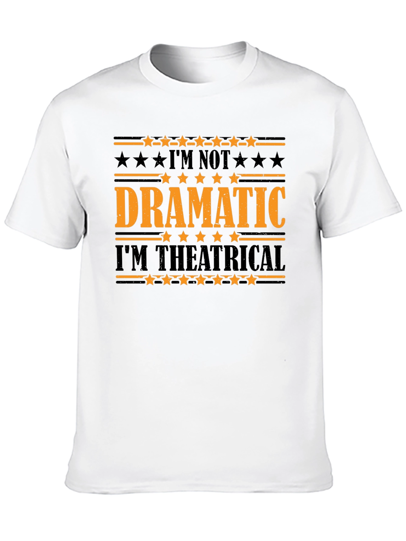 Dramatic Theatrical Graphic T-Shirt