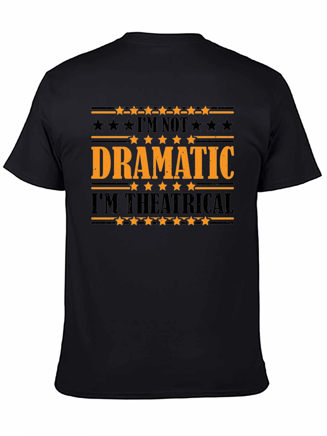 Dramatic Theatrical Graphic T-Shirt