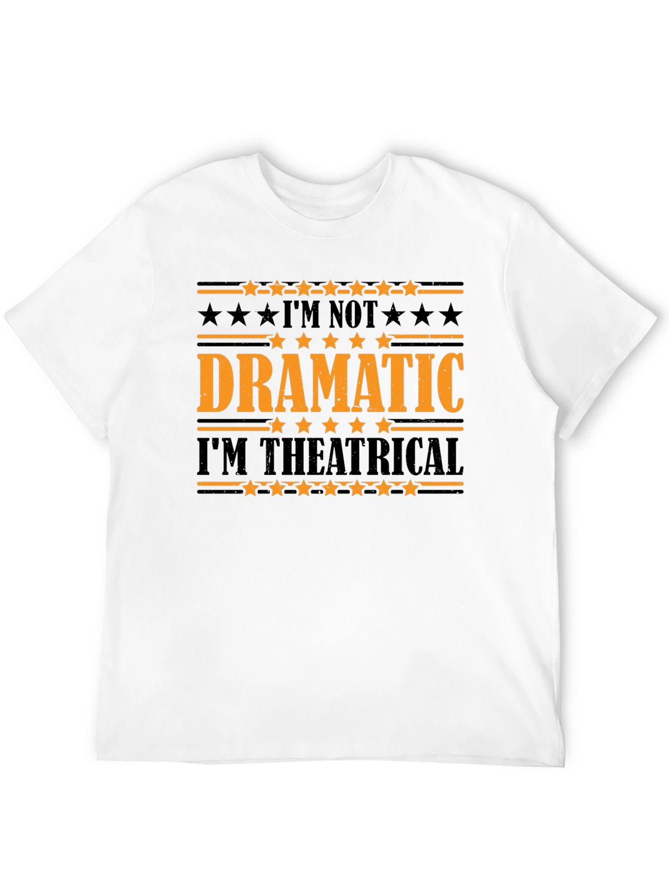 Dramatic Theatrical Graphic T-Shirt