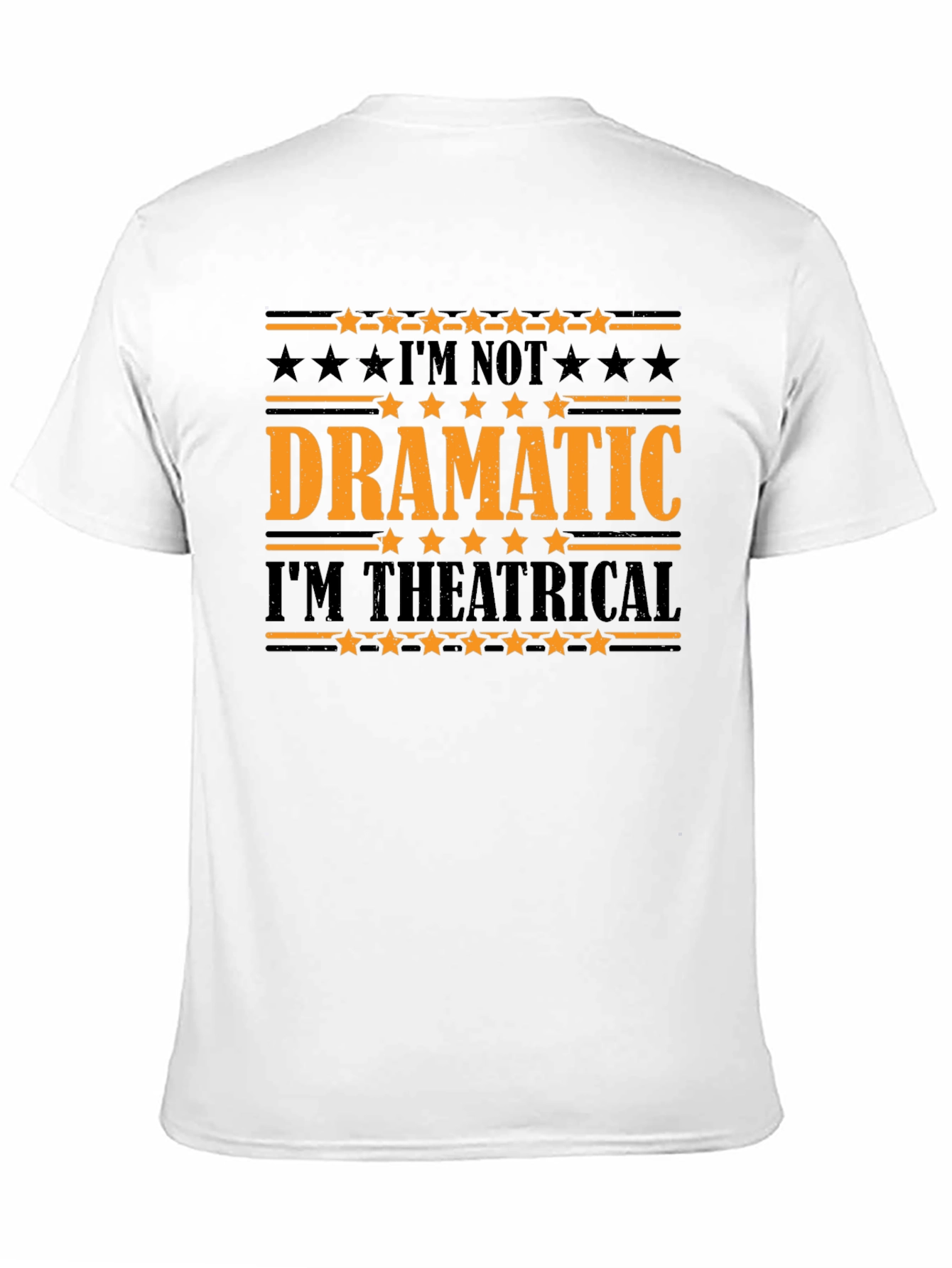 Dramatic Theatrical Graphic T-Shirt