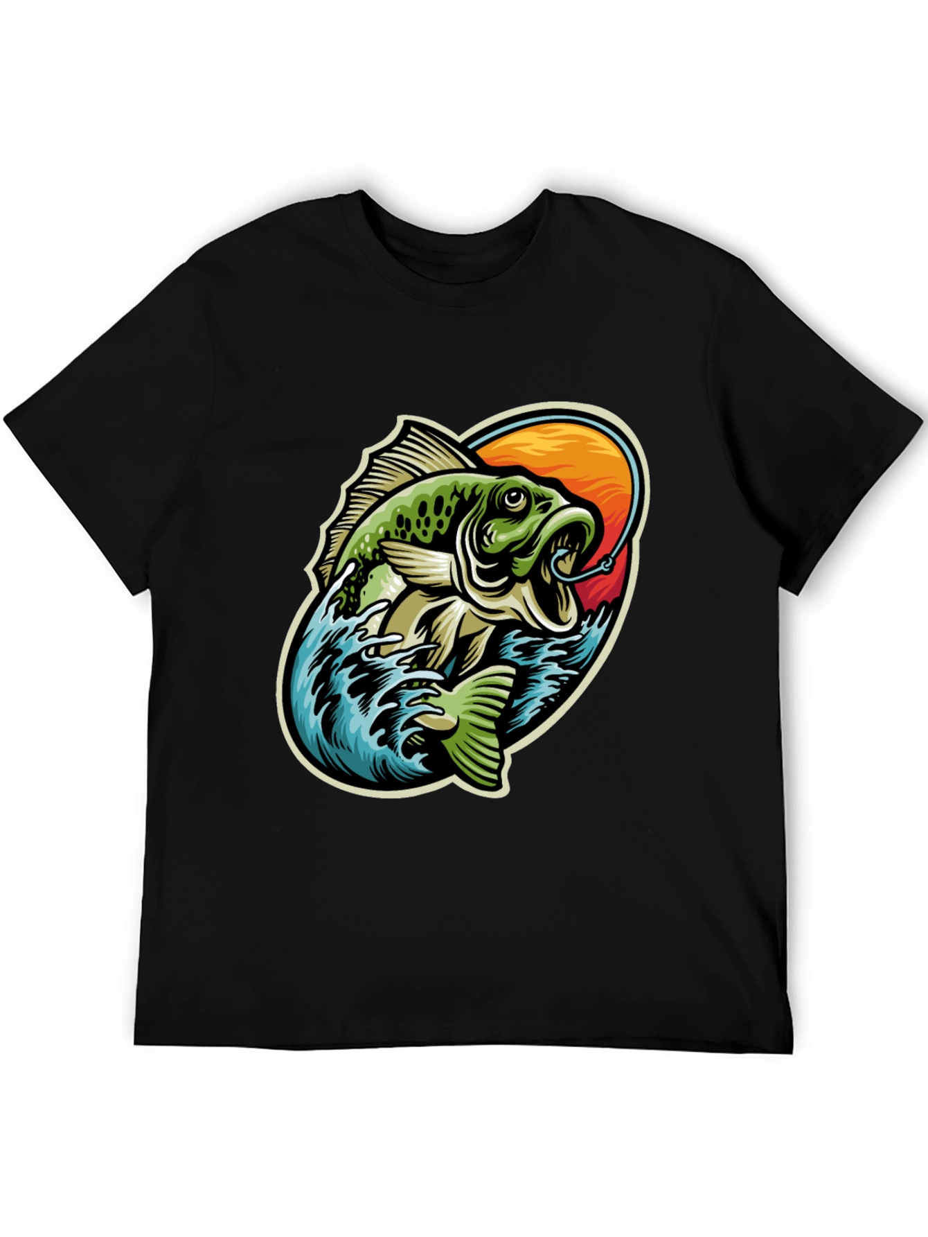 Bass Fishing Graphic T-Shirt - Anglers Delight!