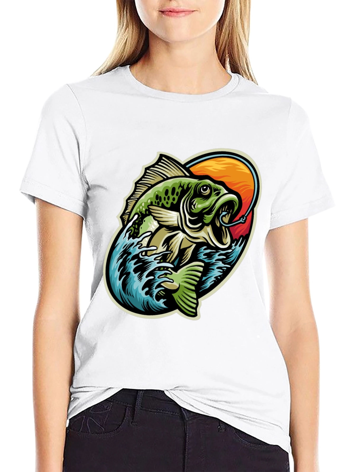 Bass Fishing Graphic T-Shirt - Anglers Delight!