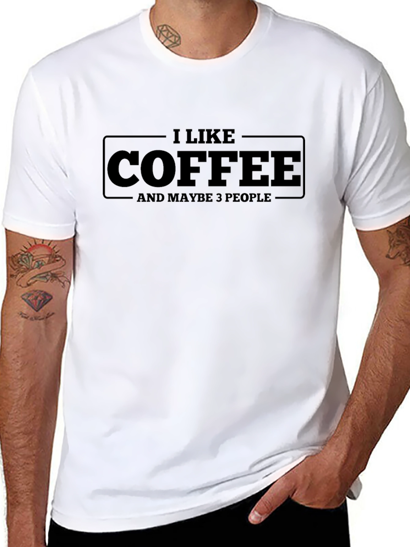Coffee Lover Graphic Tee - Soft Cotton Comfort