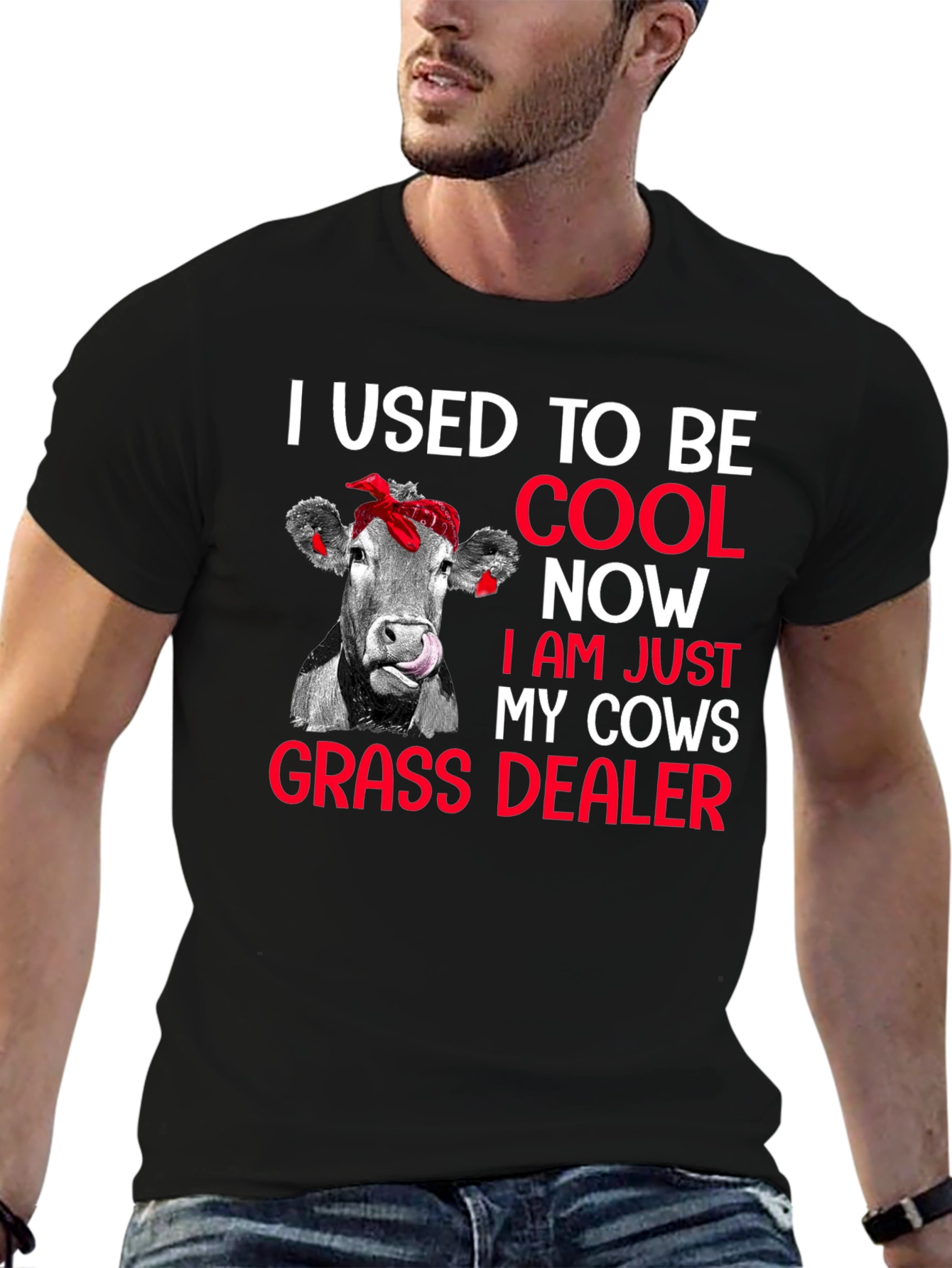 Cool Cows Grass Dealer T-Shirt